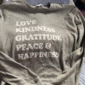 Cute spiritual gangsta casual sweater/ top